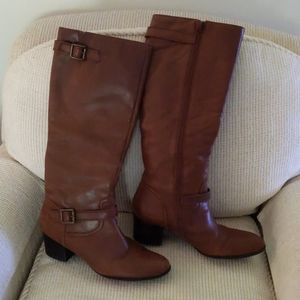 FRANCO SARTO Haylie Leather Knee - High boot